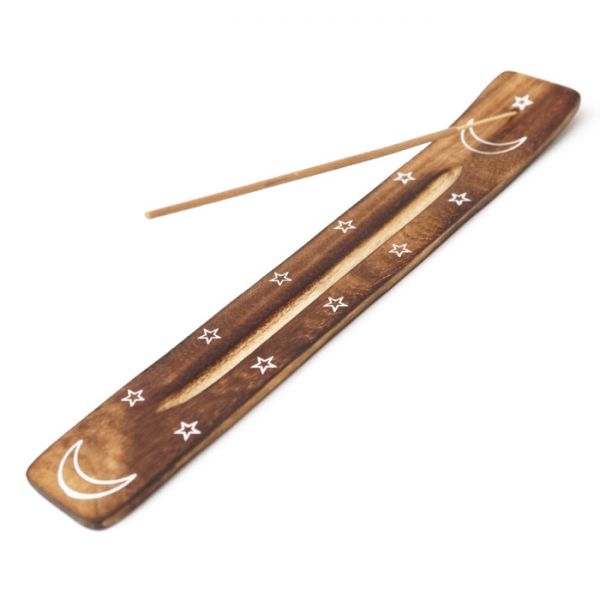 Підставка під аромапалички з дерева манго  ЛИЖА Антик №2