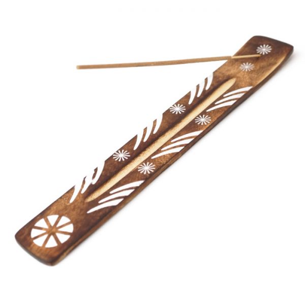 Підставка під аромапалички з дерева манго ЛИЖА Антик №4