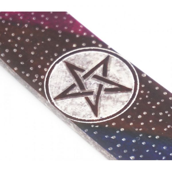 Підставка під аромапалички кам'яна Лижа "Пентакль"