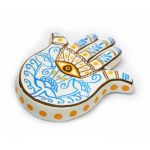 Подставка под аромапалочки  Рука Фатимы №3 терракот