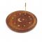 Підставка під ароматичні палички з червоного дерева "ТАРІЛКА" МІСЯЦЬ