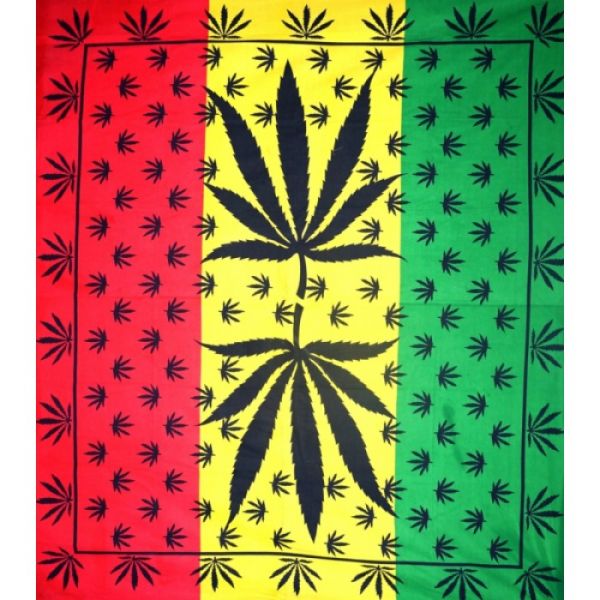 Покрывало  из тонкого хлопка  в этническом стиле  GANJA PATTA