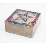 Шкатулка кам'яна "Пентакль"