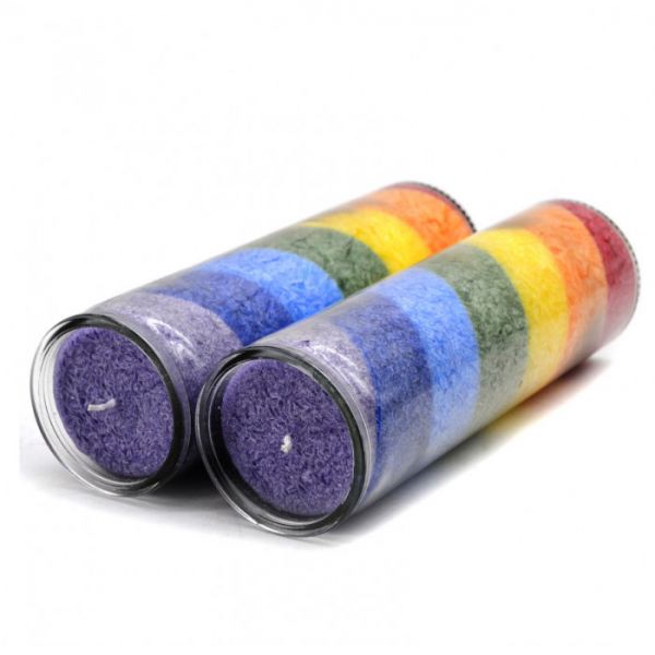 Свічка магічна "7 днів" Сім чакр