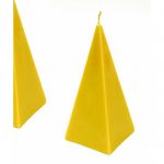 Свічка ПІРАМІДА жовта