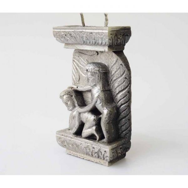 Свічка воскова "Кама Сутра" під срібло №1