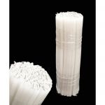 Свічки парафінові магічні пучок Білі 1 кг (h = 20,5 см)