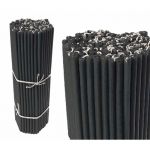 Свічки воскові пучок 1 кг (69 шт) Чорні №30