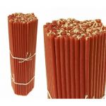 Свічки воскові пучок 1 кг (69 шт) Червоні №30