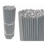 Свічки воскові пучок 1 кг (69 шт) Срібні №30