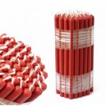 Свічки бажань малі Червоні 1 кг (h = 19см)