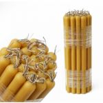 Свічки бажань малі 0,5 кг Колір воску  (h = 19см)