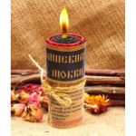 Волшебная свеча "Спираль Любви" 8,5 см