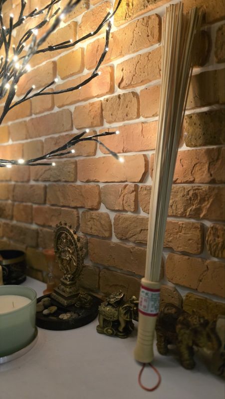 Бамбуковий масажний віник для сауни та лазні 57 см