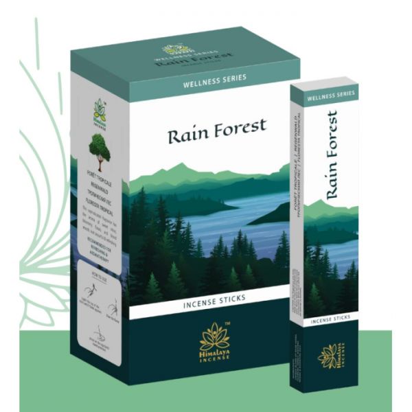 Аромапалички пилкові Himalaya Wellness Rain Forest 15 грам Дощовий ліс
