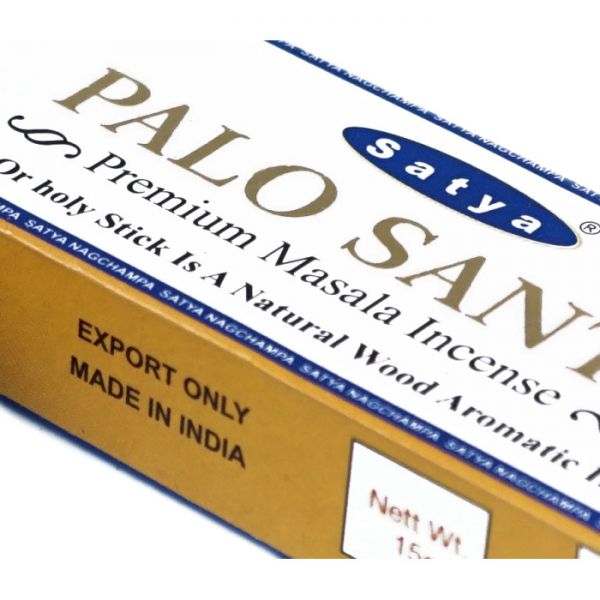 Аромапалочки пыльцевые  натуральные Пало Санто Satya Premium Palo Santo (плоская пачка)