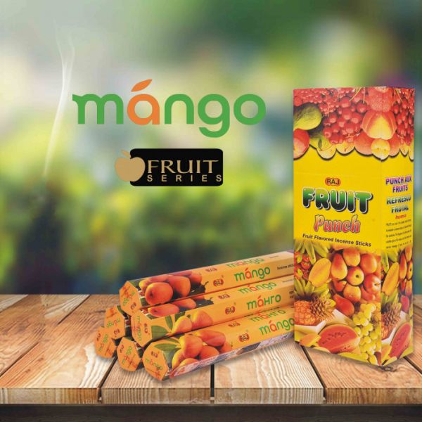 Ароматические палочки RAJ MANGO (шестигранник) Манго
