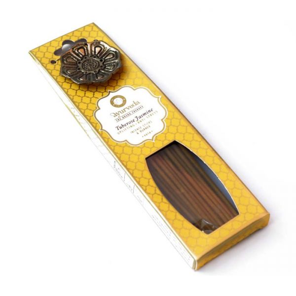 Аюрведичні палички з підставкою Тубероза Жасмин Вата