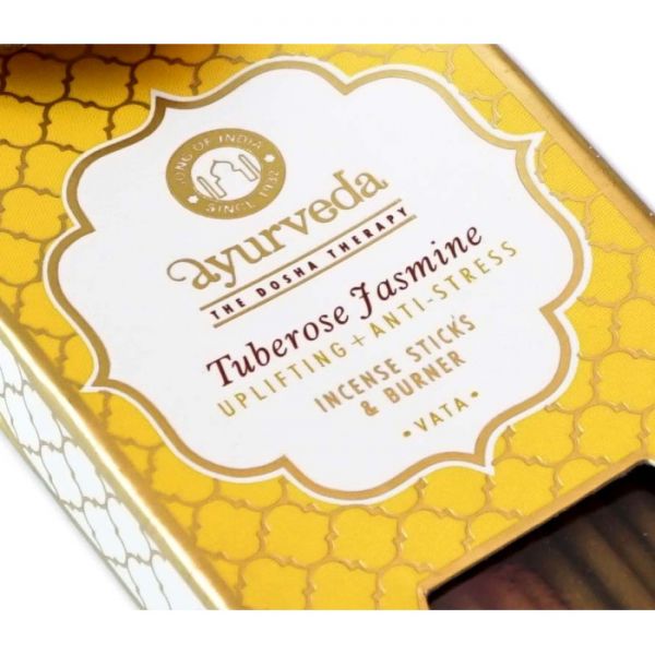 Аюрведичні палички з підставкою Тубероза Жасмин Вата