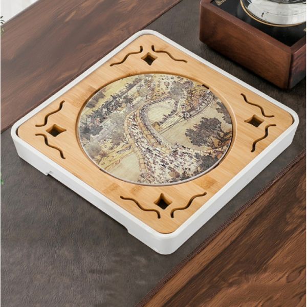 Чабань квадратний ФЕСТИВАЛЬ ЦИНМІН білий