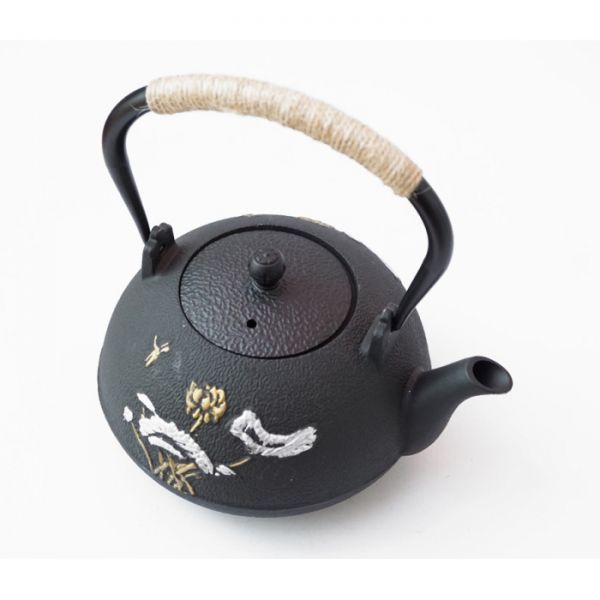Чайник чугунный Тэцубин с ситом Стрекоза 1100мл