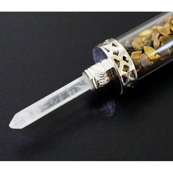 Чакральний жезл з кам'яною крихтою Тигрове око