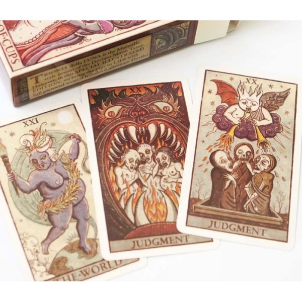 Карты ТАРО ТРИУМФЫ ЛУНЫ МАЛАЯ TRIONFI DELLA LUNA TAROT