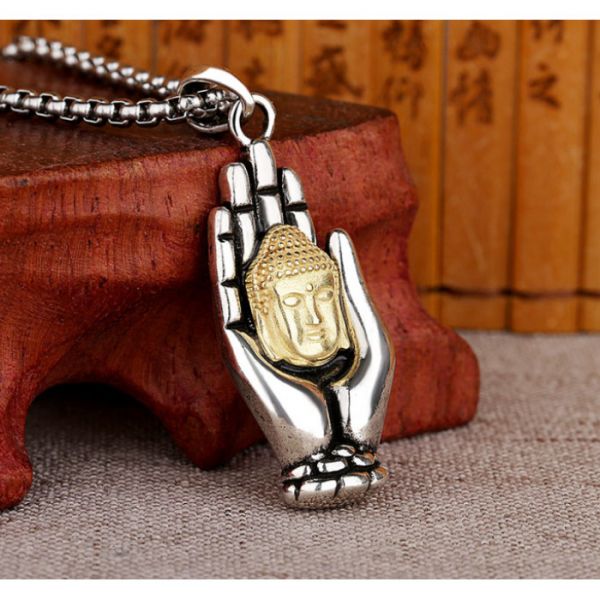 Кулон "БУДДА ТАТХАГАТА" з ланцюжком