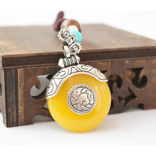 Кулон у тибетському стилі МЕЛОНГ №4
