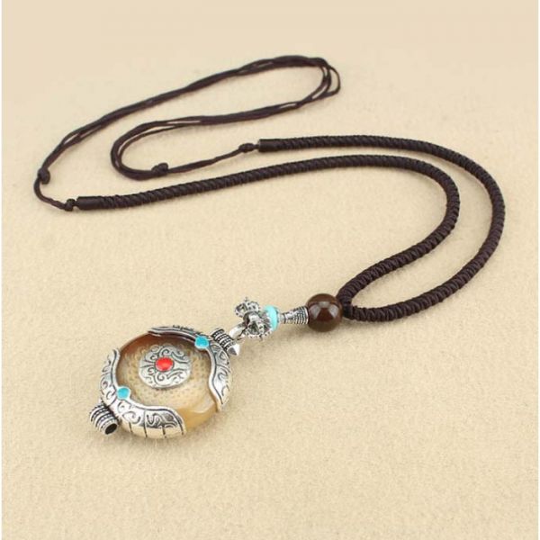 Кулон у тибетському стилі МЕЛОНГ №1