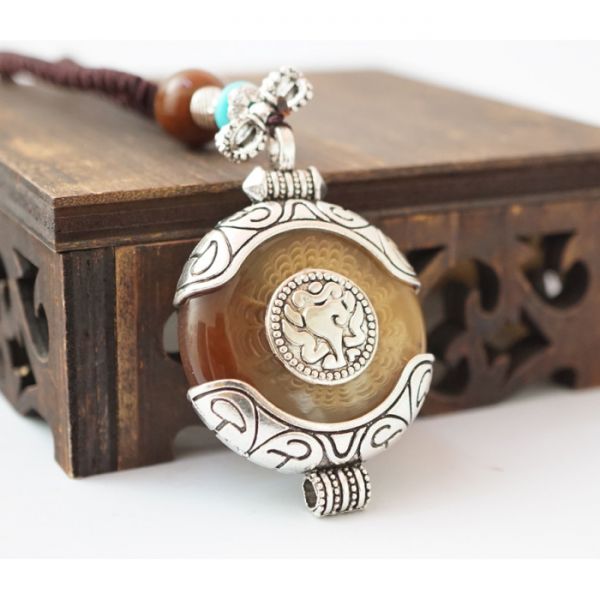 Кулон у тибетському стилі МЕЛОНГ №1