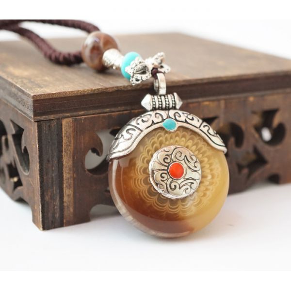 Кулон у тибетському стилі МЕЛОНГ №2