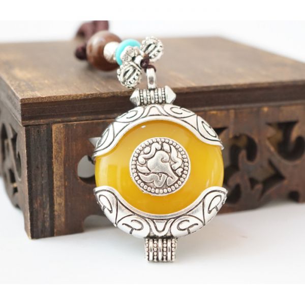Кулон у тибетському стилі МЕЛОНГ №3