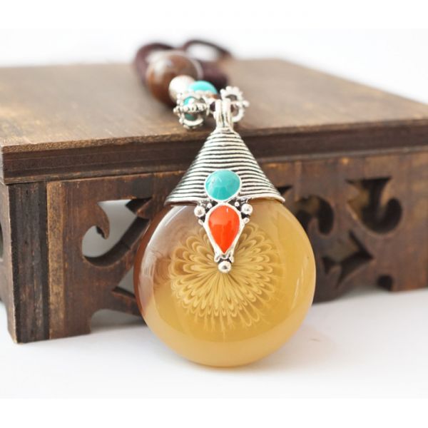 Кулон у тибетському стилі МЕЛОНГ №5