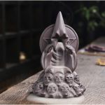 Подставка Жидкий дым керамика "Безликий маг"