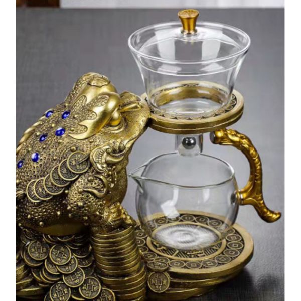 Сервіз ЛІНИВИЙ ЧАЙ "ЖАБА БАГАТСТВА" 350 мл