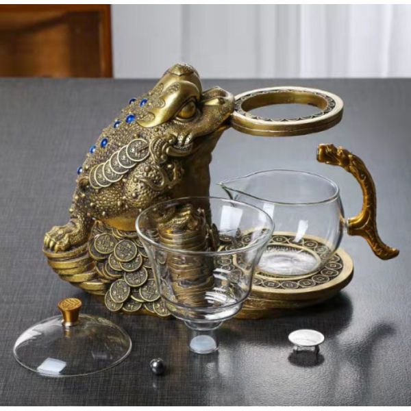 Сервіз ЛІНИВИЙ ЧАЙ "ЖАБА БАГАТСТВА" 350 мл