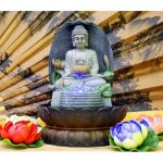 Водоспад настільний з полістоуну Будда №6