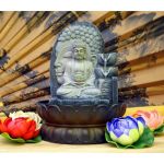 Водоспад настільний з полістоуну Будда №7