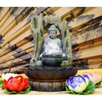 Водоспад настільний з полістоуну Будда № 2